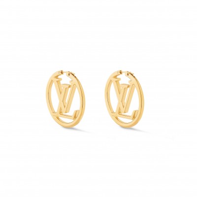 LOUIS VUITTON LOUISE HOOP GM EARRINGS M64288